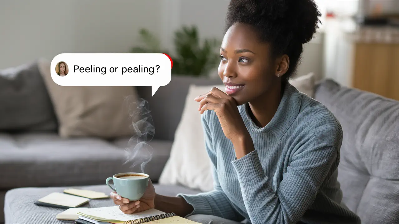 Peeling or Pealing ? : understanding the difference and when to use each term